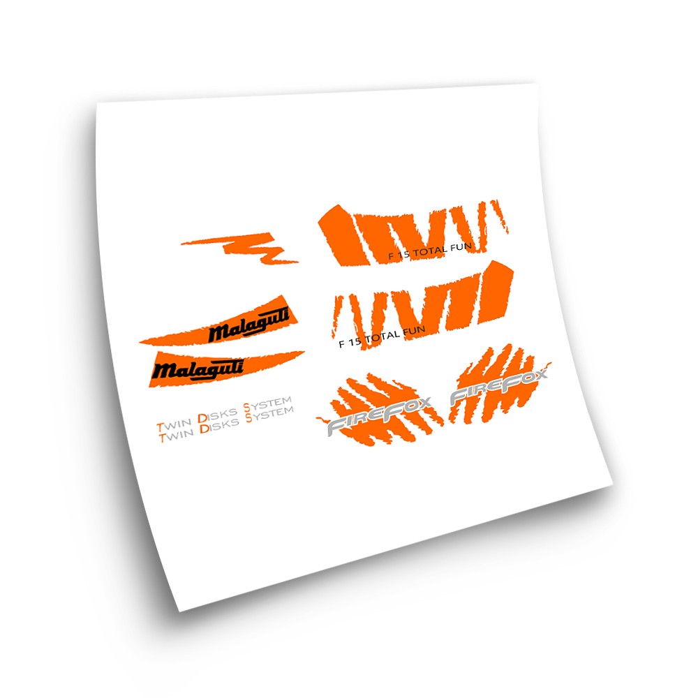 Kit de Autocolantes de Motos Malaguti Firefox F15 - Star Sam