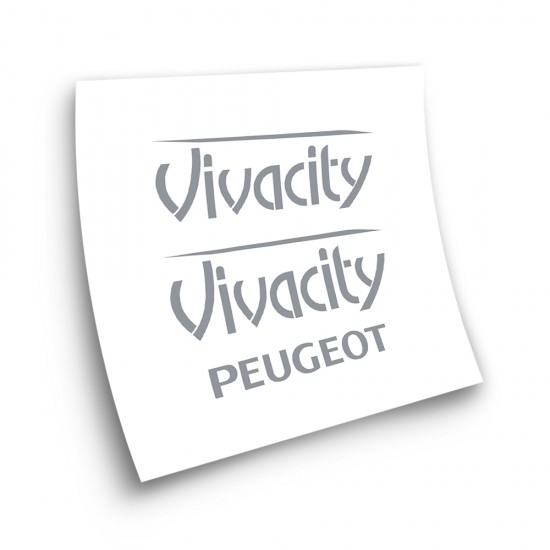 Stickers Voor Scooter Scooter Vivacity Kit Peugeot - Star Sam