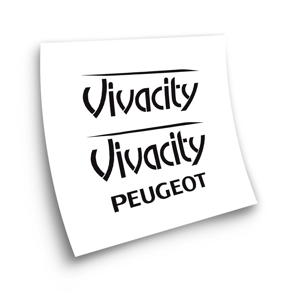 Stickers Voor Scooter Scooter Vivacity Kit Peugeot - Star Sam