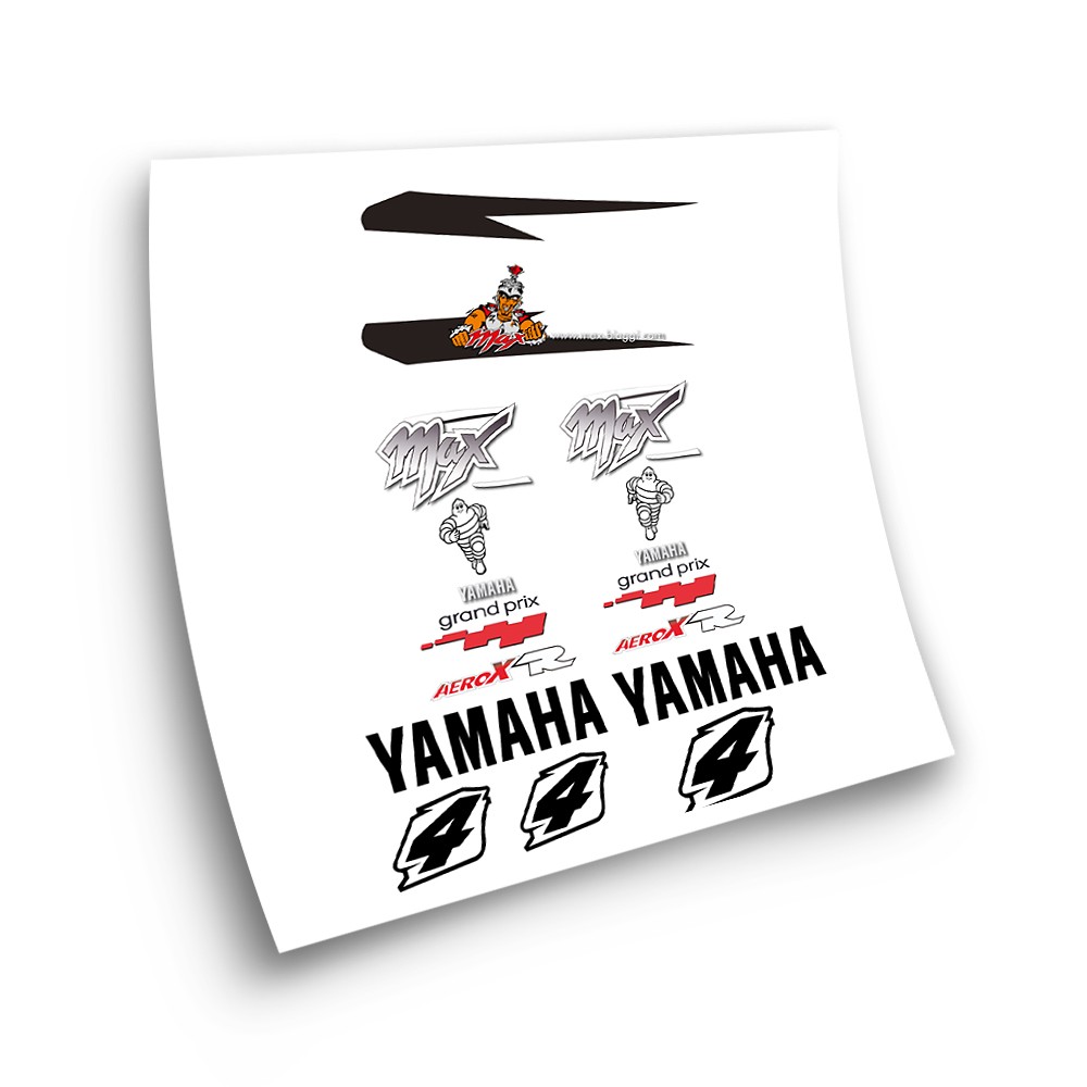 Stickers Yamaha Aerox R Max Biaggi - Ster Sam