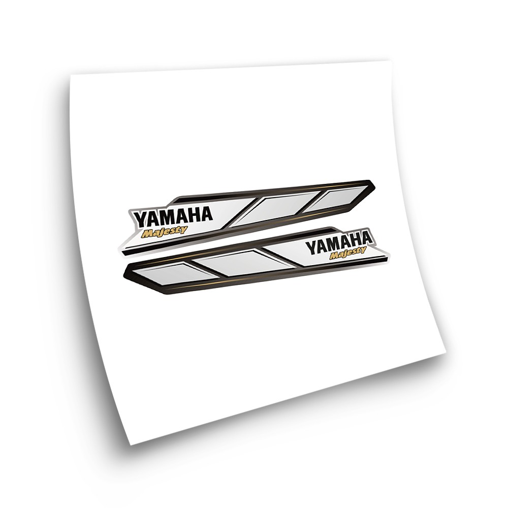 Yamaha Majesty Choose Your Colour Motorbike Stickers - Star Sam