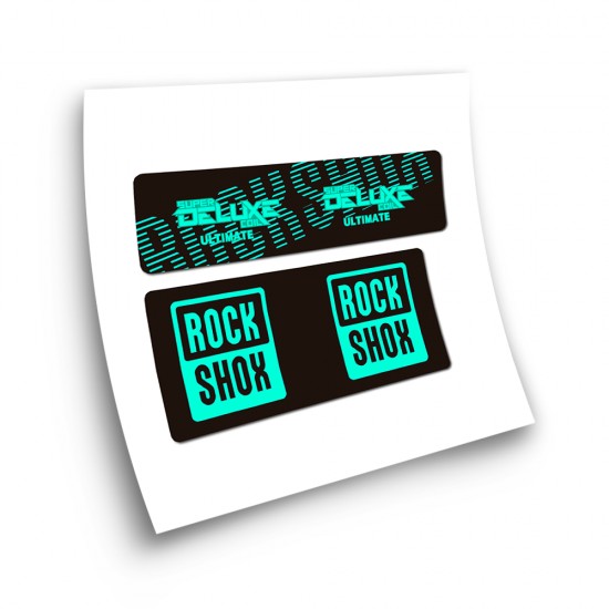 Rock Shox Super Deluxe Coil Ultimate Sticker 2020 - Star Sam