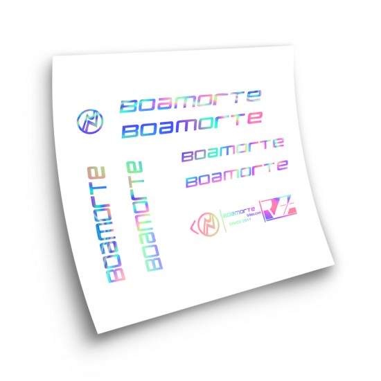 Fietsframe Stickers Boamorte Model 1 - Ster Sam