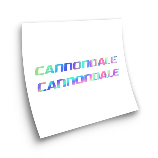 Framestickers Fietsframe Stickers Cannondale Model 2 - Star Sam