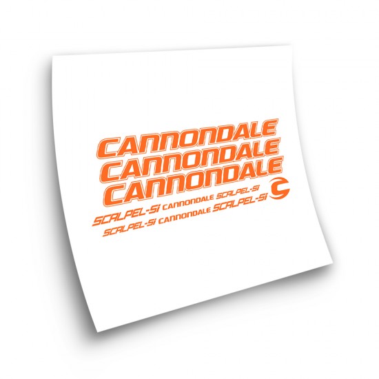 Αυτοκόλλητα πλαισίων Αυτοκόλλητα πλαισίων ποδηλάτων Cannondale Scalpel-Si - Star Sam