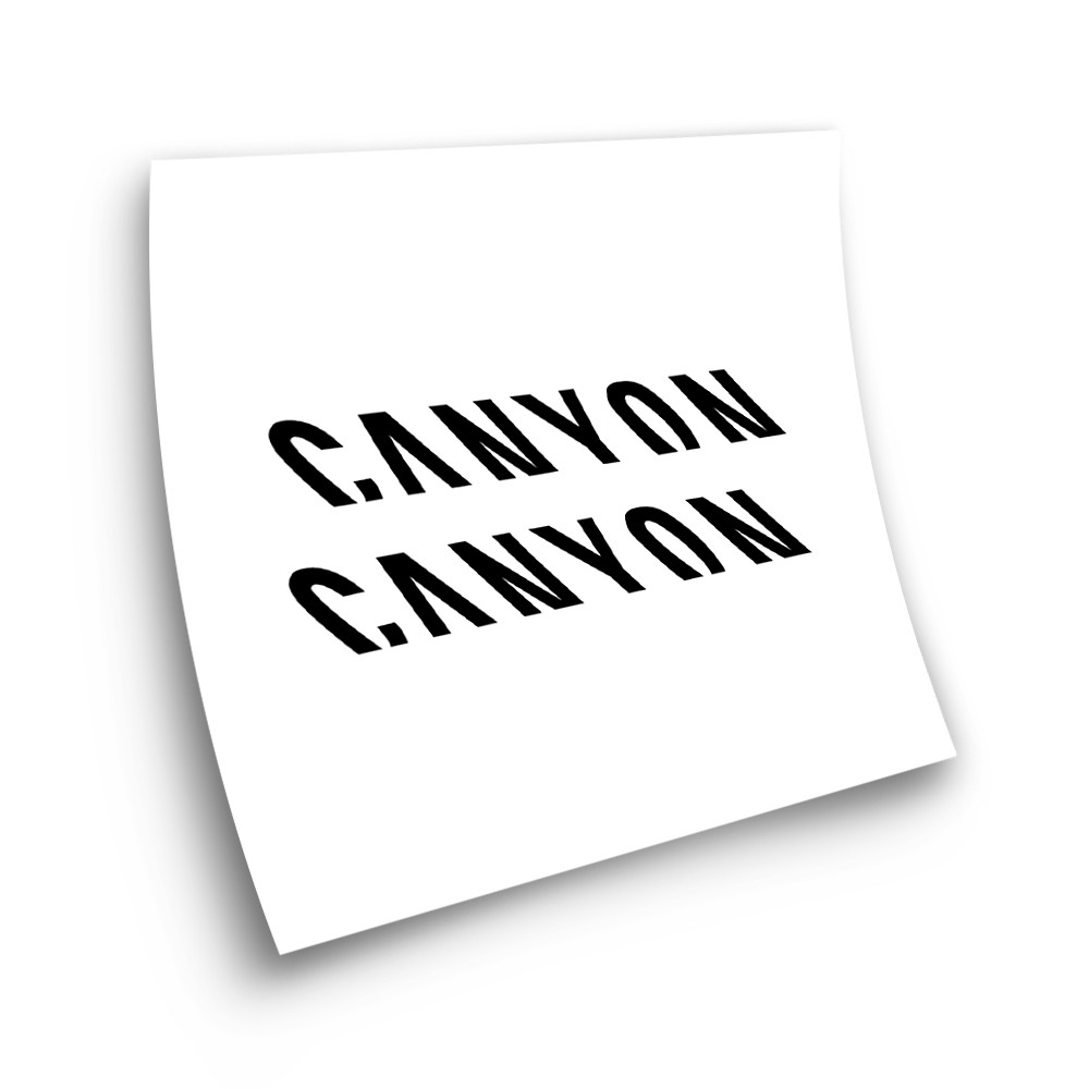 Fietsframe Stickers Canyon Model 8 - Star Sam