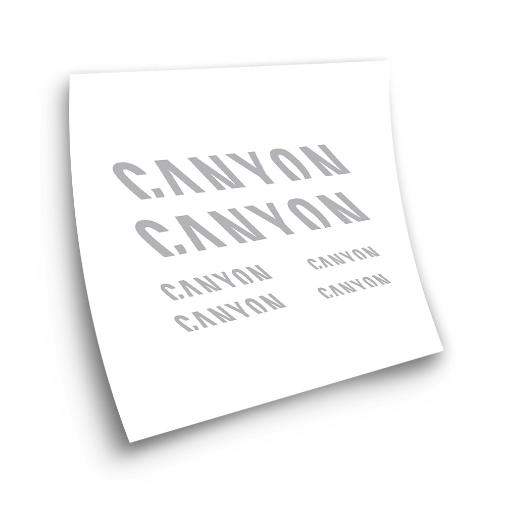Fahrradrahmen-Aufkleber Canyon Modell 6 - Star Sam