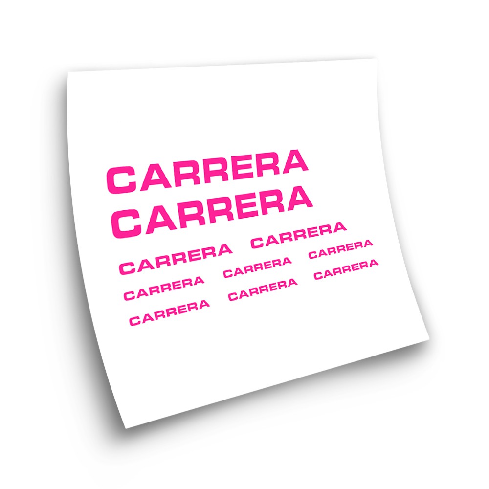 Fietsframe Stickers Carrera Die Cut - Star Sam