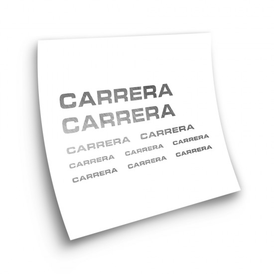 Fietsframe Stickers Carrera Die Cut - Star Sam