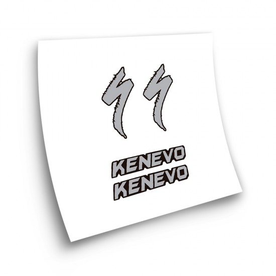 Fietsframe Stickers Specialized Kenevo Model 3 - Star Sam