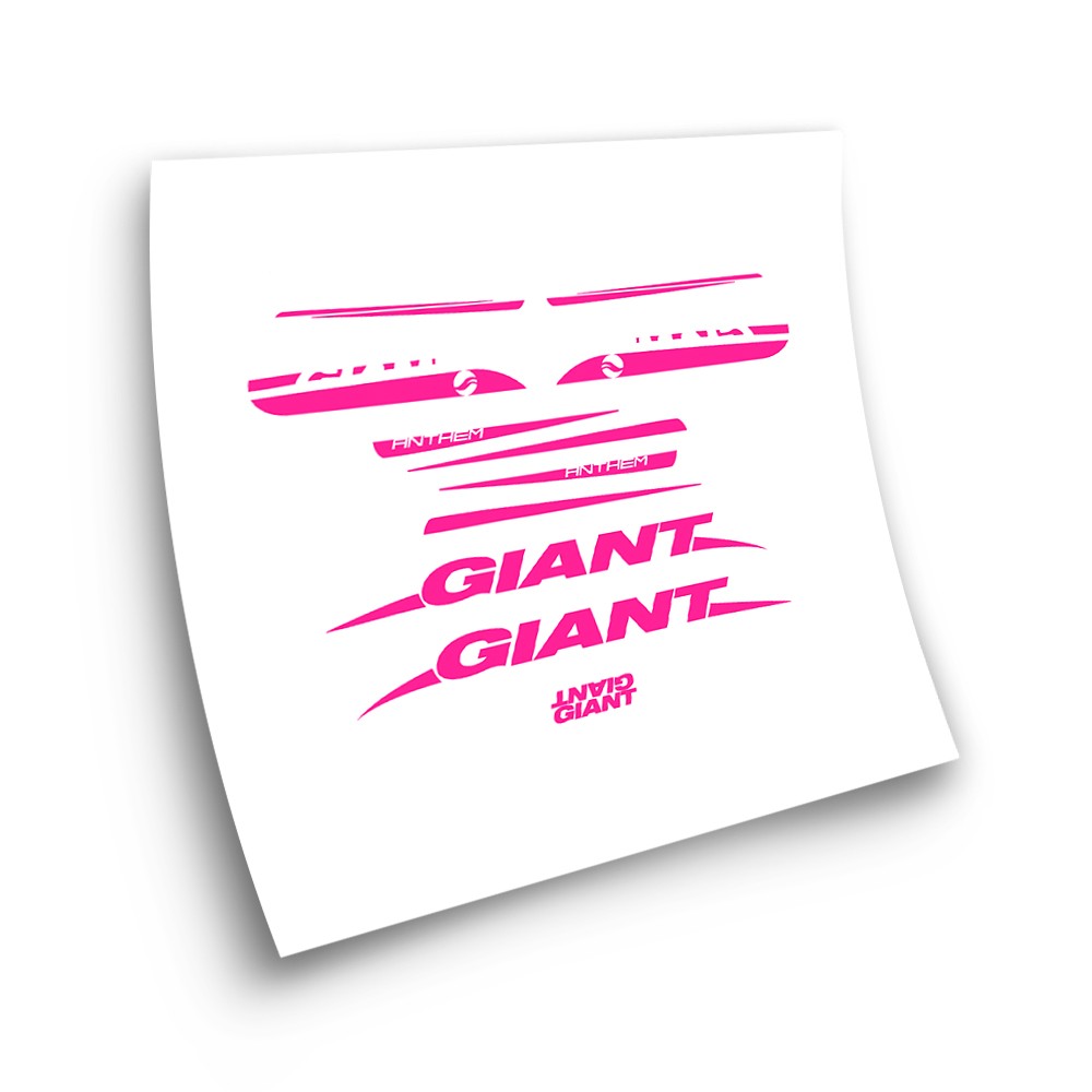 Fietsframe Stickers Giant Model 6 - Star Sam