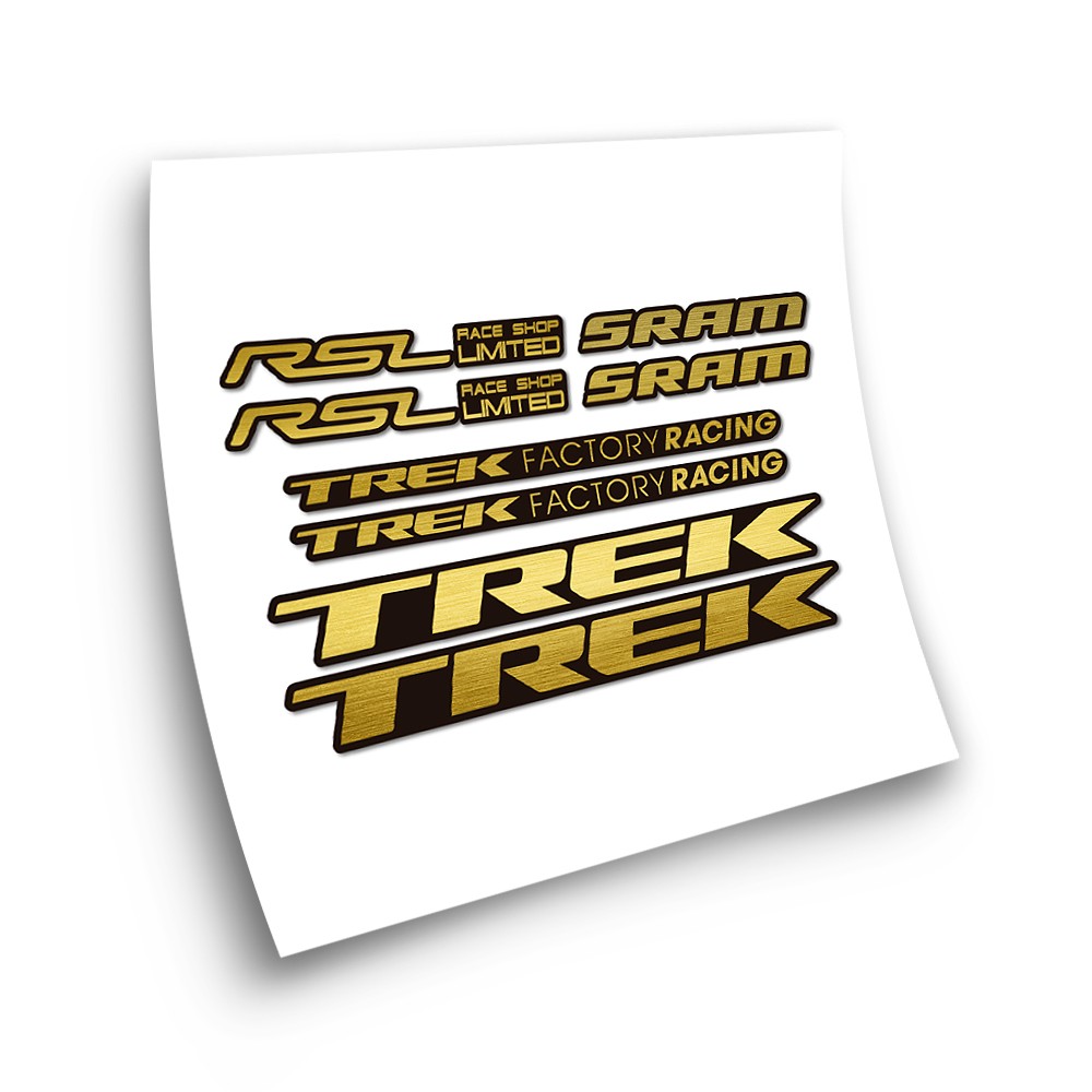 Stickers Pour Cadre de Velo Trek Factory Racing RSL Sram - Star Sam