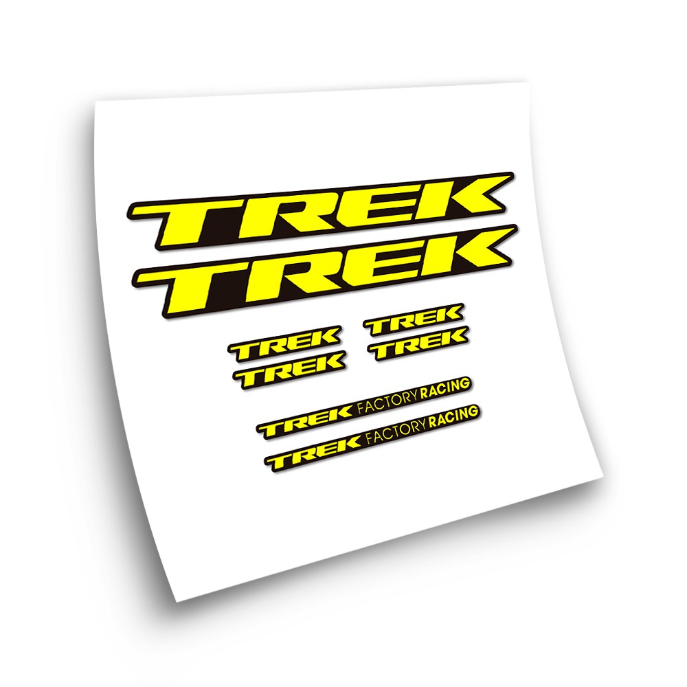 Fietsframe Stickers Trek Factory Racing - Star Sam