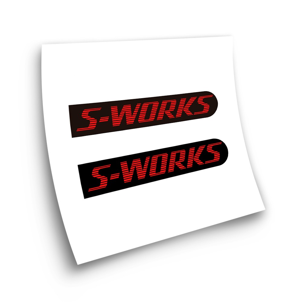 Fietsframe Stickers Specialized S-works Model 13 - Star Sam