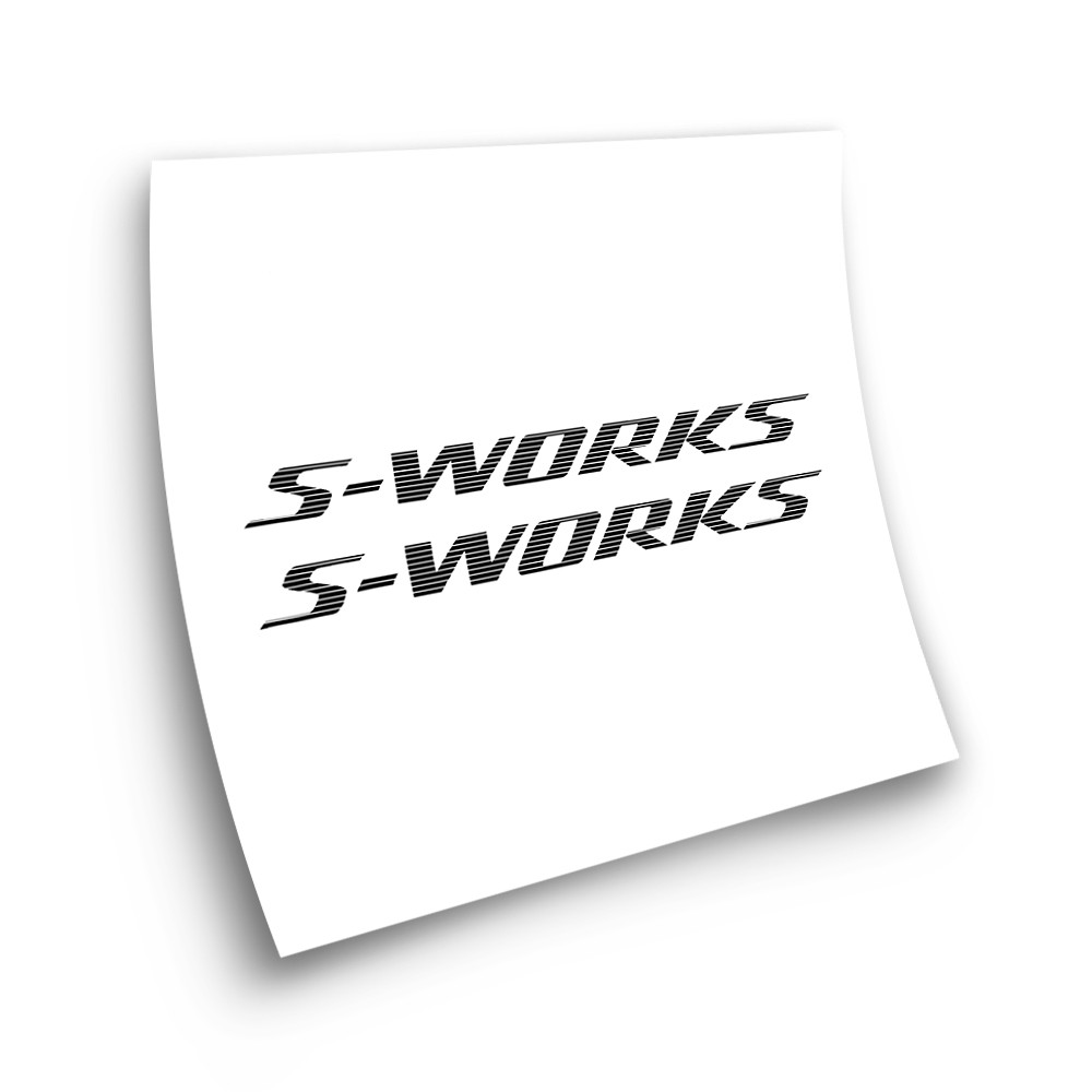 Fietsframe Stickers Specialized S-works Model 10 - Star Sam