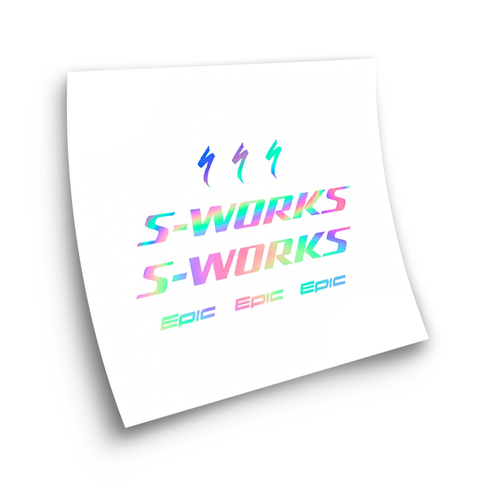 Fietsframe Stickers Specialized S-works Epic - Star Sam