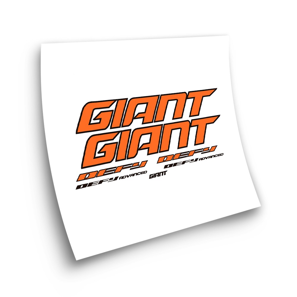 Fietsframe Stickers Giant Defy - Ster Sam