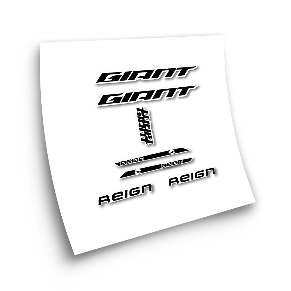 Fietsframe Stickers Giant Reign - Star Sam