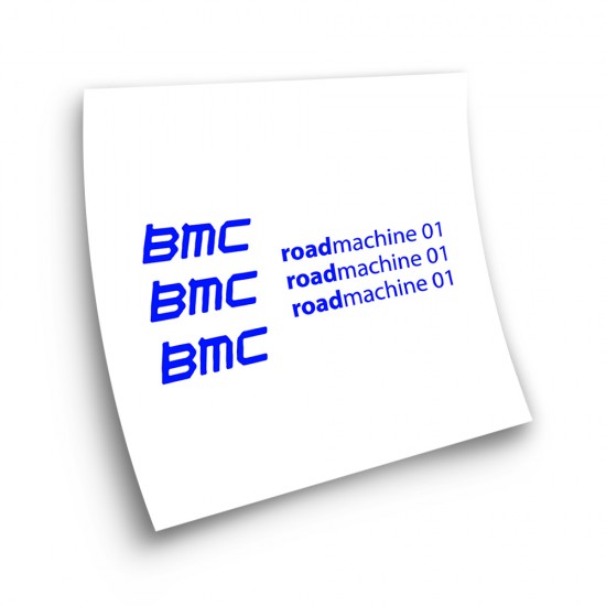 Fietsframe Stickers BMC Road Machine - Star Sam