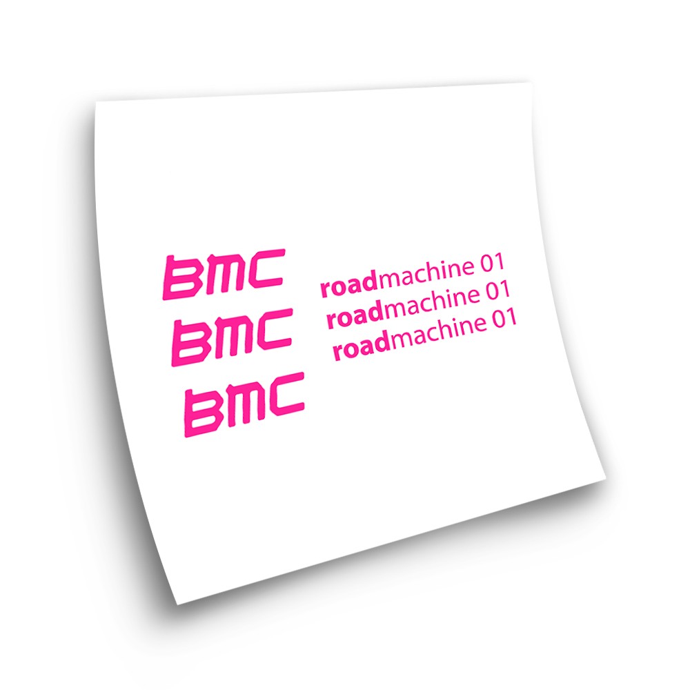 Fietsframe Stickers BMC Road Machine - Star Sam
