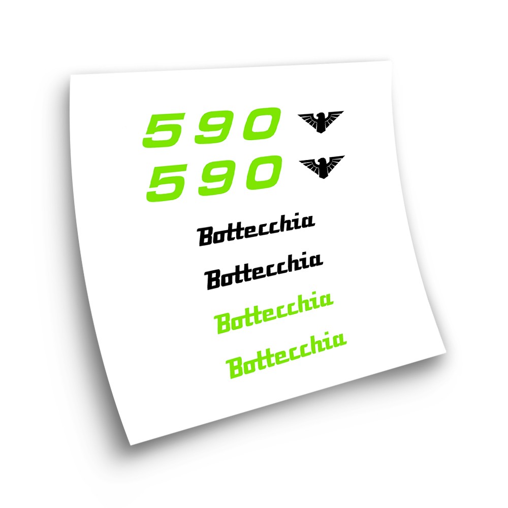 Fietsframe Stickers Bottecchia 590 Model 2 - Star Sam