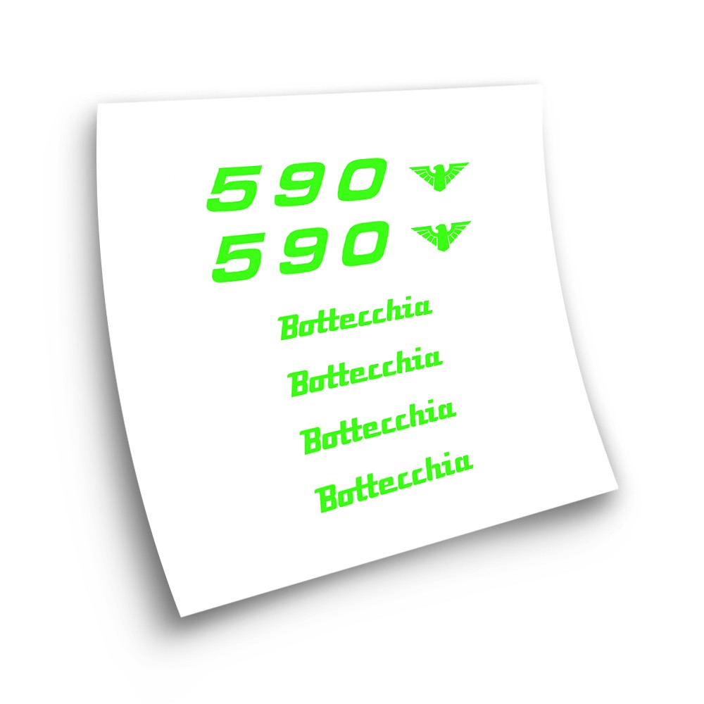 Fietsframe Stickers Bottecchia 590 - Star Sam
