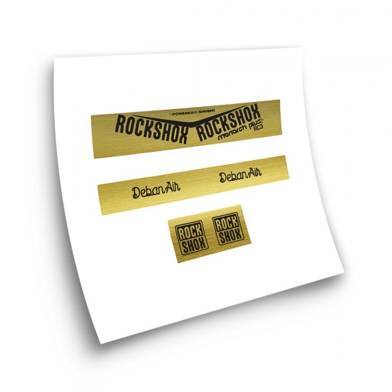Schokdemper Stickers Rock Shox Monarch RC3 Mod 1 - Star Sam