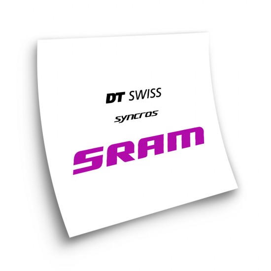 Fietsframe-etiketten Sram Model 3 - Star Sam