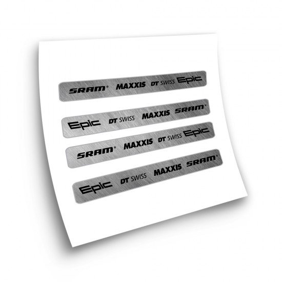 Fietsframe Stickers Sram Model 1 - Ster Sam