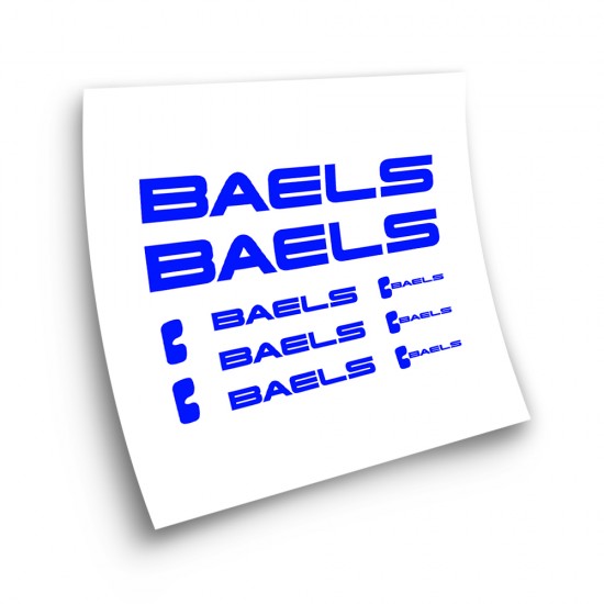 Baels Fietsframe Stickers Gestanst - Ster Sam