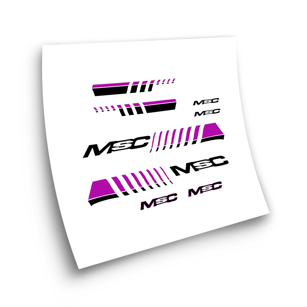 Fietsframe Stickers MSC Die Cut - Star Sam
