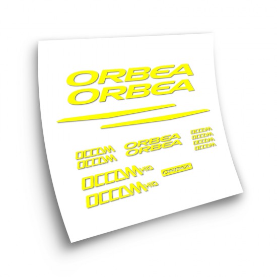 Stickers Pour Cadre de Velo Marque Orbea Occam H10 - Star Sam
