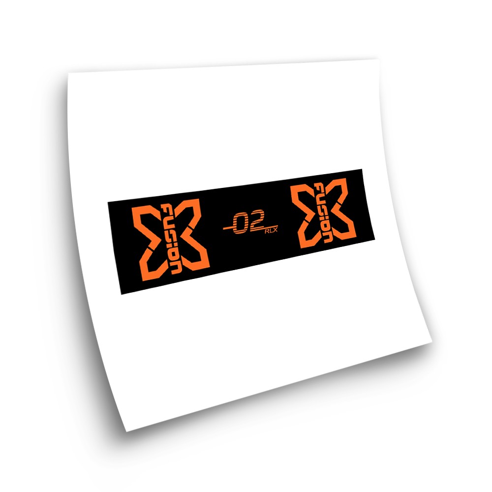 X-Fusion 02 RLX Model 3 Schokdemper Stickers - Ster Sam