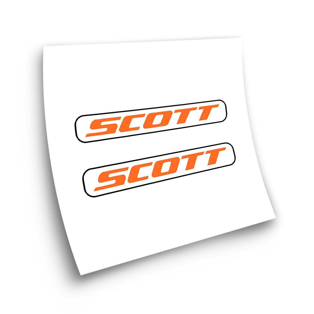 Fietsframe-etiketten Scott Model 3 - Star Sam