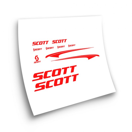 Fietsframe Stickers Scott Model 2 - Star Sam