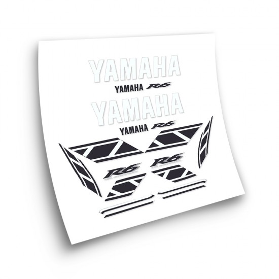 Yamaha YZF R6 50 Anniversary Motorbike Stickers 2006 - Star Sam