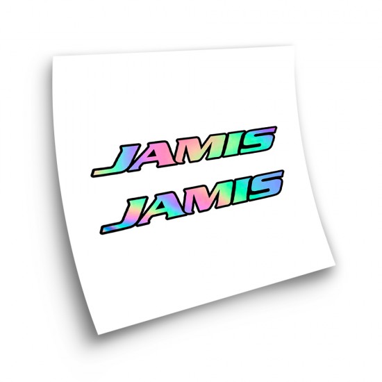 Fietsframe Stickers Jamis Die Cut - Star Sam