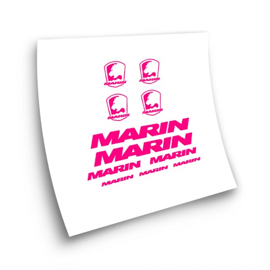 Fietsframe Stickers Marin Die Cut - Star Sam