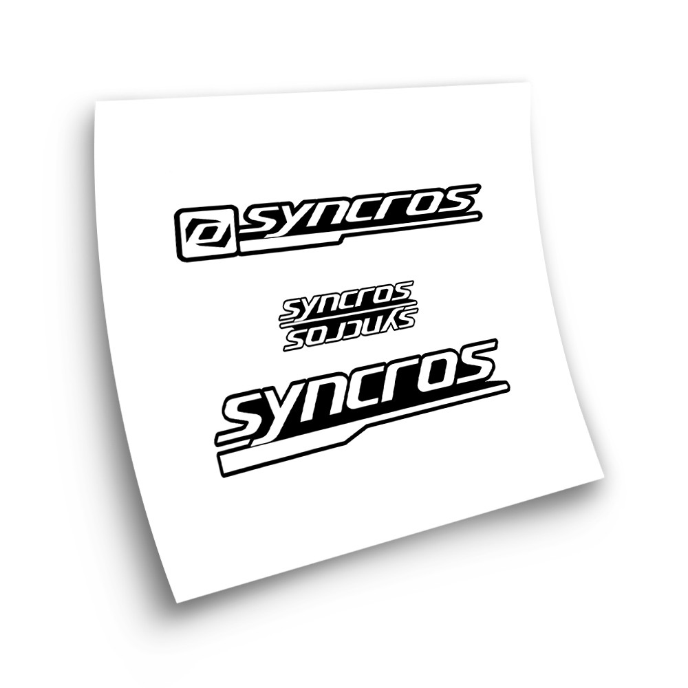 Αυτοκόλλητα πλαισίου ποδηλάτου Syncros Επιλέξτε το χρώμα σας - Star Sam