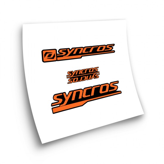 Αυτοκόλλητα πλαισίου ποδηλάτου Syncros Επιλέξτε το χρώμα σας - Star Sam