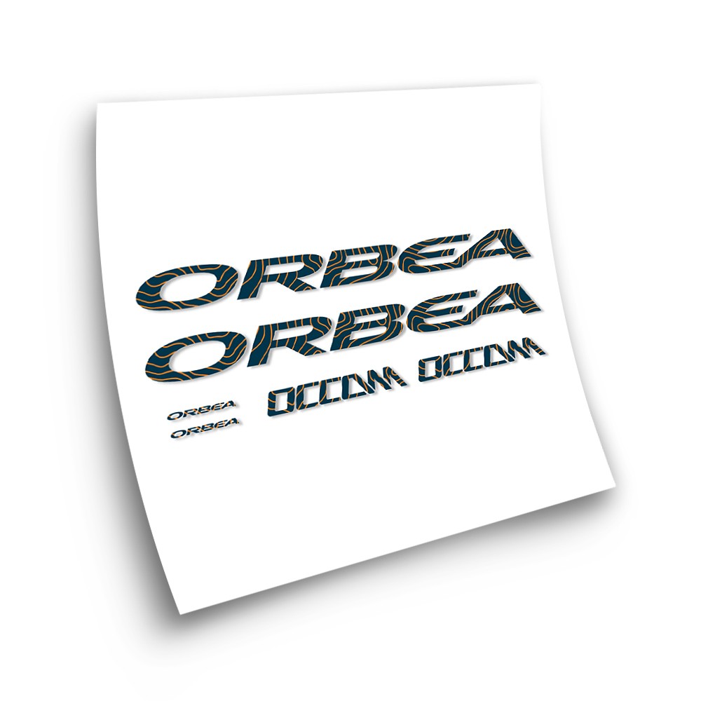 Orbea Occam Expansive Wave Frame Bike Sticker - Star Sam