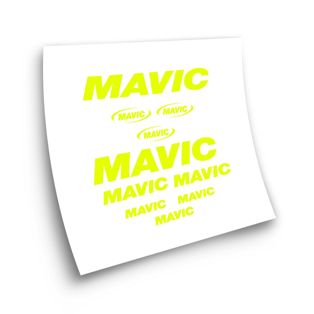 Αυτοκόλλητα πλαισίου ποδηλάτου Μάρκα Mavic - Star Sam