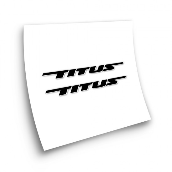 Fietsframe Stickers Titus Die Cut - Star Sam