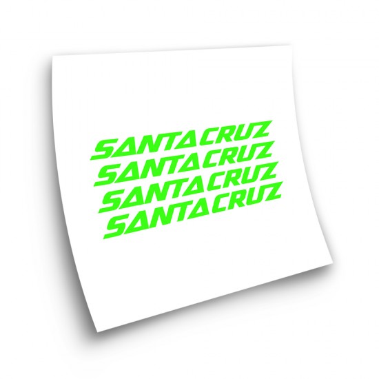 Fietsframe-etiketten Santa Cruz Model 3 - Star Sam
