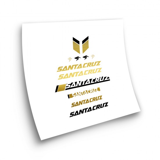Fietsframe Stickers Santa Cruz Model 1 - Ster Sam