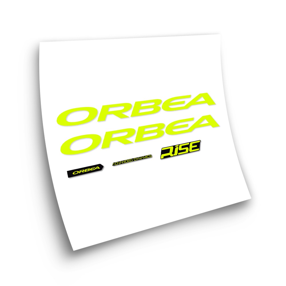 Orbea Rise advanced Dynamics Frame Bike Sticker - Star Sam