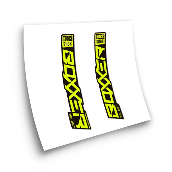 Stickers Pour Velo Fourche Rock Shox Boxxer Select - Star Sam