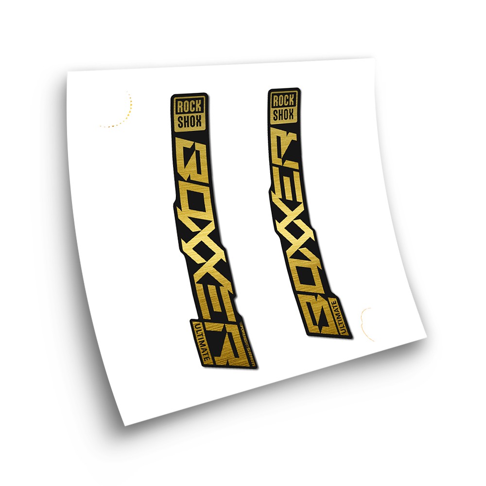 Adesivi Per Biciclette Forcella Rock Shox Boxxer Ultimate - Star Sam