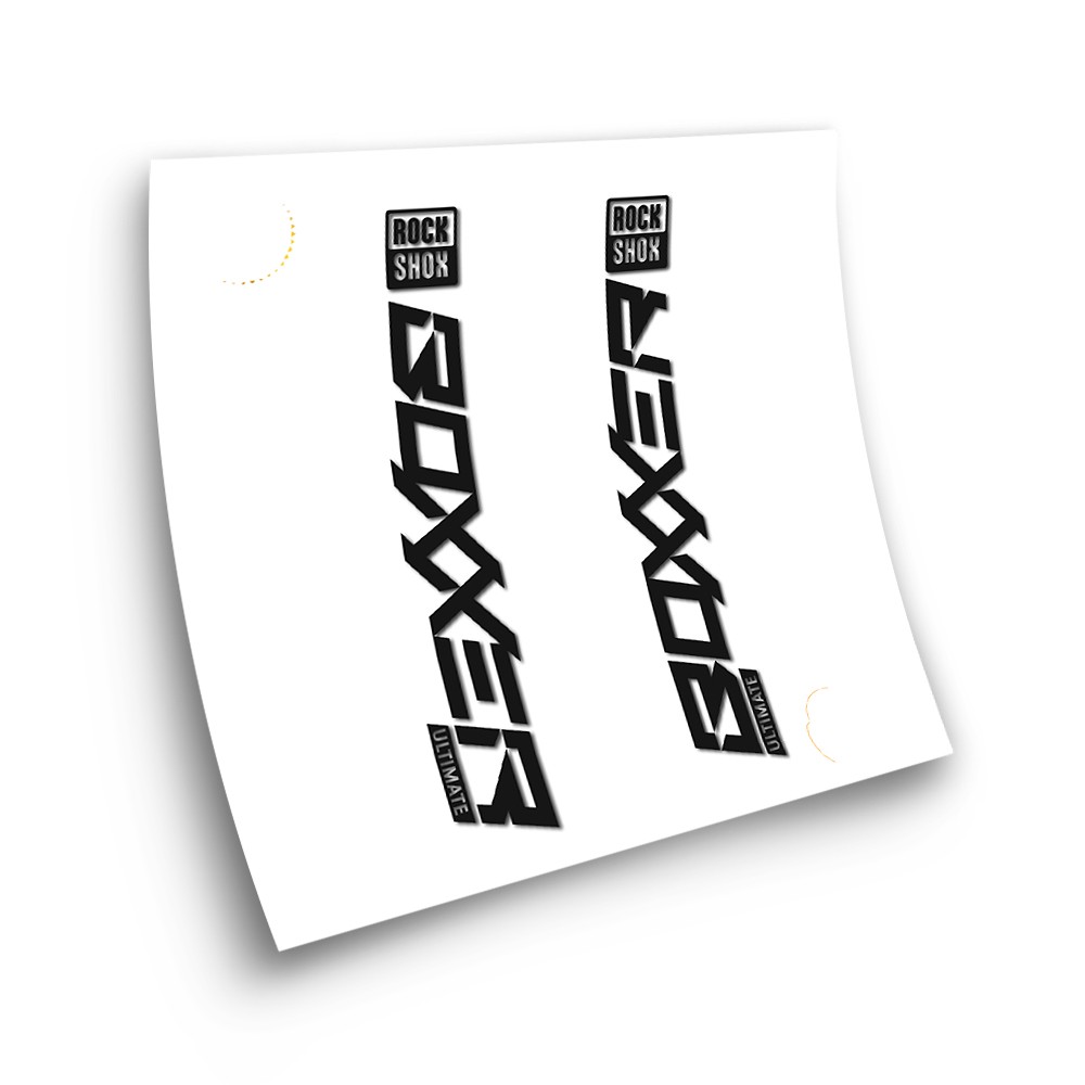 Stickers Velo Rock Shox Boxxer Ultimate Decoupe - Star Sam