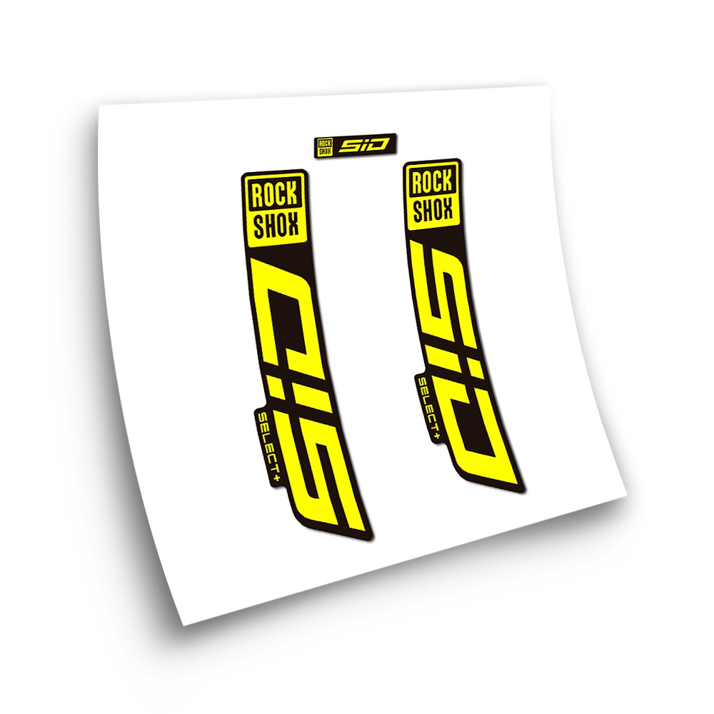 Rock Shox Sid Select Plus Bike Sticker Year 2020 - Star Sam